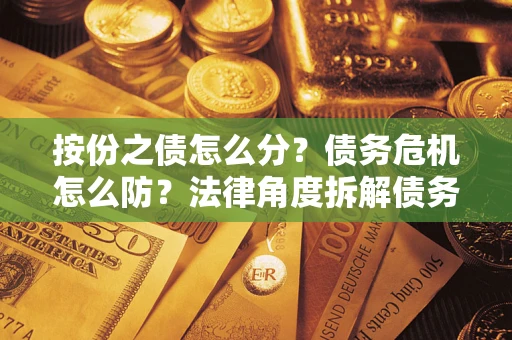 武汉按份之债怎么分？债务危机怎么防？法律角度拆解债务分配与风险自保指南