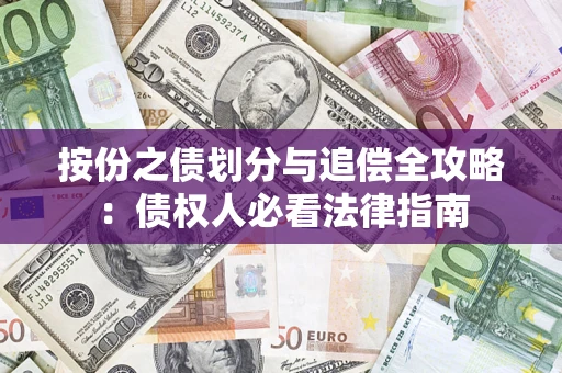 武汉按份之债划分与追偿全攻略：债权人必看法律指南