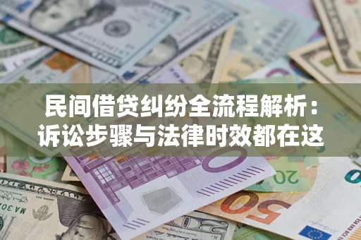 武汉民间借贷纠纷全流程解析：诉讼步骤与法律时效都在这儿了