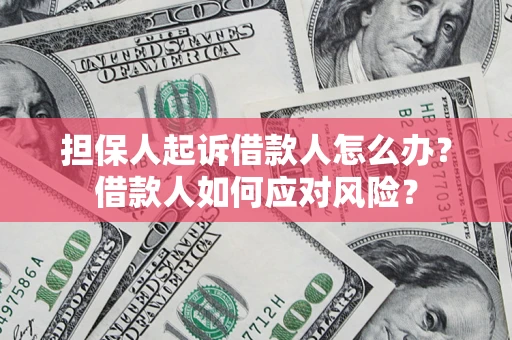 武汉担保人起诉借款人怎么办？借款人如何应对风险？
