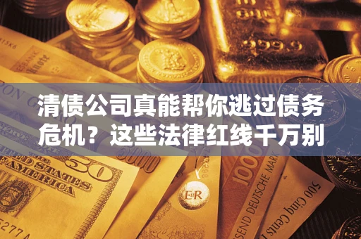 武汉清债公司真能帮你逃过债务危机？这些法律红线千万别踩