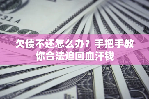武汉欠债不还怎么办?手把手教你合法追回血汗钱 武汉欠债不还怎么办?手把手教你合法追回血汗钱