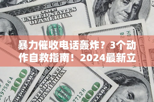 武汉暴力催收电话轰炸？3个动作自救指南！2024最新立案标准全解析