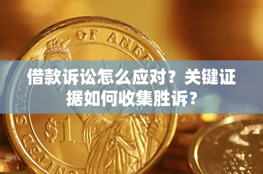 武汉借款诉讼怎么应对？关键证据如何收集胜诉？